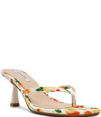 スティーブ マデン レディース シューズ ヒール プリント サンダル Steve Madden Allies Fruit Printhong Dressandals Fruit Multi マルチカラのサムネイル
