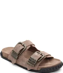 アッシュ レディース シューズ パンプス サンダル スエード ASH Twister Suede Banded Slide Sandals Fandangoのサムネイル