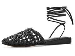 スティーブ マデン レディース シューズ ヒール Steve Madden Flutter Black Leather ブラックのサムネイル