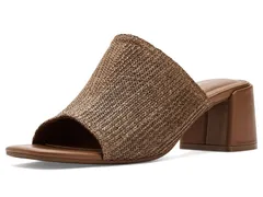 アンクライン レディース シューズ ヒール Anne Klein Flutter Brown Raffia ブラウンのサムネイル