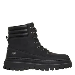 スケッチャーズ レディース シューズ ブーツ・レインブーツ アンクル Skechers Womens Jammers Flat Ankle Boots BlackBlack ブラックのサムネイル
