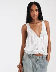 フリーピープル レディース トップス タンクトップ Free People celeste tank top CLEAN IVORY アイボリーのサムネイル