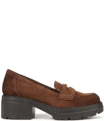 ナチュライザー レディース シューズ スリッポン・ローファー スエード Naturalizer Lumosuede Lug Sole Penny Loafer Pumpsmoked Maple スモーのサムネイル