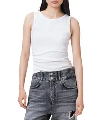 オールセインツ レディース トップス シャツ Allsaints Katarina Tank Optic White ホワイトのサムネイル