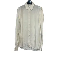 【中古】Saint Laurent サンローラン ロングスリーブシャツ ベージュ系 646850 Y1H76 カジュアルシャツ サイズ37 ベージュ 26007182 RDのサムネイル
