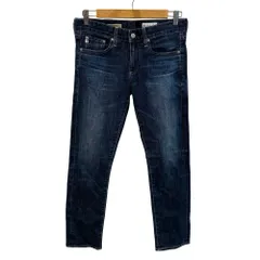 エージー AG × theory コラボ デニム ジーンズ PIPER CROP ウォッシュド 加工 ストレッチ 026 紺 ネイビー /MZ ■ECF005のサムネイル