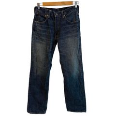 리바이스 Levi's 데님 청바지 503 팬츠 스트레이트 소가죽 패치 W29 L33 심청 나이트 블루/MZ ■ECG006