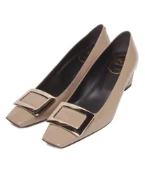 美品 ロジェヴィヴィエ パンプス トランペット パテントレザー レディース SIZE 38 1/2 Roger Vivierのサムネイル