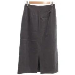 N.Natural Beauty Basic N.ナチュラルビューティーベーシック 美品 スカート M 茶 ブラウン スリット ミディ丈 /OB ■ECF006のサムネイル