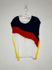 サンドロ プリーツ バイカラー ノースリーブTシャツ 1サイズのサムネイル