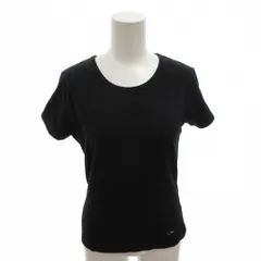 ダナキャラン DONNA KARAN ヴィンテージ Tシャツ カットソー M 黒 ブラック 半袖 ラウンドネック 無地 /TL ■ECF007のサムネイル