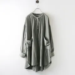 大きいサイズ アズノウアズオオラカ AS KNOW AS olaca こだわりの着心地ブラウス 15｜グレー系 【2400015097596】のサムネイル