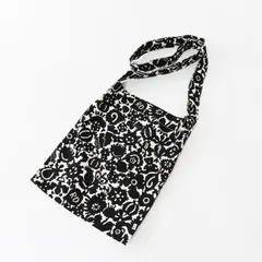 美品 希少 オールドマンズテーラー R&D.M.Co- nest Robe 別注 M.T.P柄 ONE-SHOULDER BAG‖ブラック ショルダーバッグ【2400015101026】のサムネイル