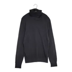 gicipi タートルネック イタリア製 コットン サイズ5 ニットソー 長袖Ｔシャツ カットソー ロンＴ ブラック メンズ ジチピ【中古】6-0725M∞のサムネイル