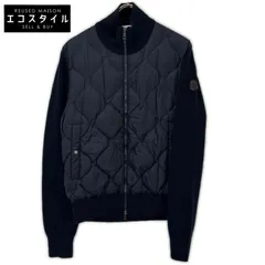 MONCLER　モンクレール　ネイビー MAGLIONE TRICOT CARDIGAN ニット切替ダウンジャケット　Mのサムネイル