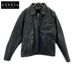 VANSON　バンソン　83145A 03 ブラック シングルライダースジャケット USA　38のサムネイル