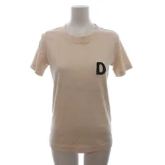 ダブルスタンダードクロージング ダブスタ DOUBLE STANDARD CLOTHING Tシャツ カットソー 半袖 ワッペン スパンコール ベージュ 36のサムネイル