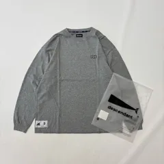 未使用 DESCENDANT ディセンダント PORT ORGANIC COTTON LS ロングスリーブ Tシャツ ロンT DCDT 刺繍 サイズ 3 定価17,600円 80717 0060のサムネイル