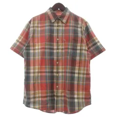 ポロジーンズ ラルフローレン POLO JEANS シャツ 半袖 チェック マルチカラー Mのサムネイル