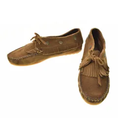 【MINNETONKA】533 Fringed Moc フリンジモックレザーシューズのサムネイル