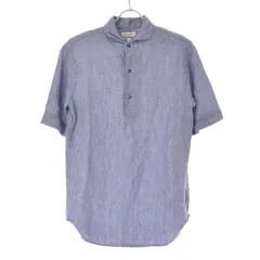 【DRESSTERIOR】リネンプルオーバー半袖シャツのサムネイル
