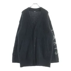 KENZO (ケンゾー) 袖 英字 ロゴ ニットカーディガン グレー F965CA1003LEのサムネイル