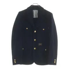 WTAPS (ダブルタップス) 16AW Academy Jacket Wool Mosser ウールモッサ 金ボタンアカデミージャケット ブラック 162GWDT-JKM01のサムネイル