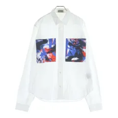 Dior HOMME (ディオールオム) Abstract L/S Shirt 長袖シャツ ホワイト 463C556Z1581のサムネイル