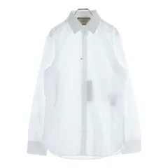 GUCCI (グッチ) Monogram GG Shirt GGロゴ刺繍 長袖シャツ ドレスシャツ ホワイト 699561 ZAJOLのサムネイル