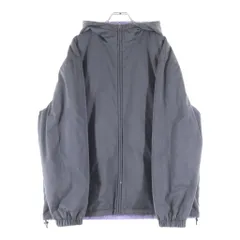 GUCCI (グッチ) 24AW GG Nylon Reversible Jacket ナイロン リバーシブルジャケット フード グレー/パープル 795697のサムネイル