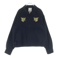 VISVIM (ヴィスヴィム) Norad Brushed Silk Jacket タイガー刺繍 ブラッシュド シルクブルゾンジャケット ブラック 0125205013006のサムネイル