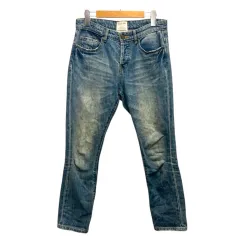 ルシェルブルー LE CIEL BLEU デニム ジーンズ ウォッシュ加工 コットン 25 青 インディゴブルーのサムネイル