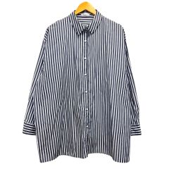 ○美品○JOURNAL STANDARD LUXE ストライプ Bigシャツ - メルカリ
