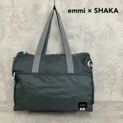 emmi × SHAKA エミ シャカ コラボ オトナミューズ 11月 特別付録 2WAY レジャー ボストン バッグ グレー トート ショルダー 斜めがけ 大容量 トラベル 旅行 アウトドア ジム スポーツ レジャー カバン 鞄 カジュアル ★ ■■のサムネイル