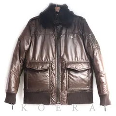 BURBERRY BLACK LABEL バーバリーブラックレーベル ダウンジャケット ブラウン BMP68-531-58 M メンズ 中古のサムネイル