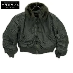 ALPHA INDUSTRIES　アルファインダストリーズ　カーキ B-15D 50s復刻 フライトジャケット　36のサムネイル