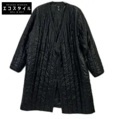 South2 West8　サウスツーウエストエイト　ブラック HM810 Quilted V Neck Coat　Mのサムネイル