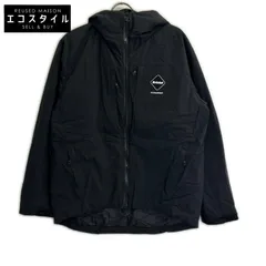 F.C.Real Bristol　エフシーリアルブリストル　FCRB-232024 ブラック INSULATION PADDED HOODED フーデットナイロンジャケット　Mのサムネイル