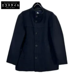 Burberry LONDON　バーバリーロンドン　109V001 ネイビー 中綿入り ハーフコートのサムネイル
