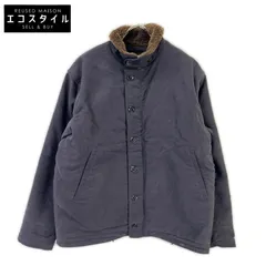 THE REAL MCCOY'S　ザリアルマッコイズ　ネイビー アルパカ襟 NXsx11235 N-1 デッキジャケット　42のサムネイル