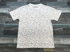 RESOXY バラエティシリーズ レディース 総柄 なんにもしたくなーい プリント 半袖Tシャツ L 白 ポリエステル綿のサムネイル