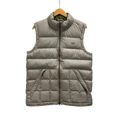 ナイキ NIKE ダウンベスト ノースリーブ ハイネック プリント 541475-077 M カーキのサムネイル