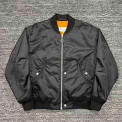 極美品 Maison Margiela 18AW MA-1 ボンバージャケット ブラック 46 メゾンマルジェラ10のサムネイル