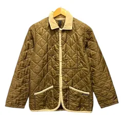 ラベンハム LAVENHAM キルティングジャケット ブルゾン ナイロン 中綿 長袖 36 茶 ブラウン ベージュのサムネイル