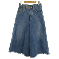 リー LEE RIDERS B:MING by BEAMS 別注 デニムスカーチョ ガウチョパンツ カットオフ インディゴ XSのサムネイル