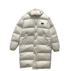 ペンフィールド Penfield ロングダウンコート フード ロゴ ナイロン グース 無地 M 白 ホワイトのサムネイル