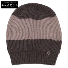 GUCCI　グッチ　【美品/国内正規】310777 3G206 ウール ビーニー ニット帽　24cmのサムネイル