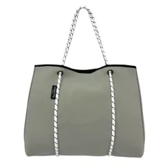 ウィローベイ Willow bay トートバッグ ショルダーバッグ ネオプレン グレーのサムネイル