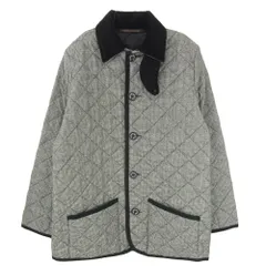 Mackintosh マッキントッシュ 7163JP XF Loro Piana社製 イタリア生地 WAVERLY ウェーバリー ウール キルティング ジャケット ブラック系 38【中古】のサムネイル