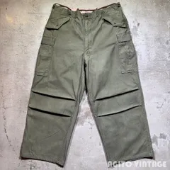 50's U.S.ARMY M-1951 TYPEII フィールドパンツ 剥き出しボタン MIL-T-2060B GILLSAM社 レア 裾上げ有り L相当のサムネイル